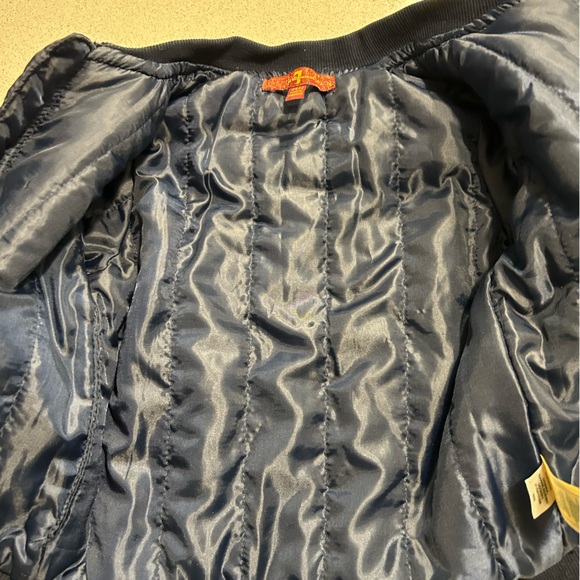 Toddler 7 for all Mankind Bomber Jacket - Picture 4 of 6